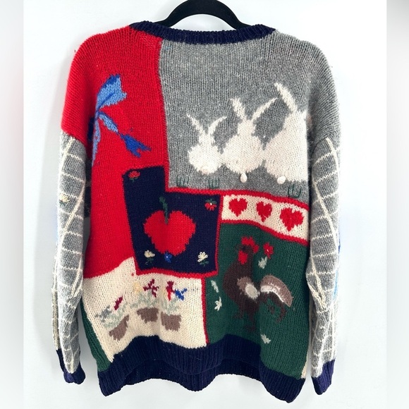 Deans of Scotland Shetland Vintage Wool Sweater - Picture 2 of 7